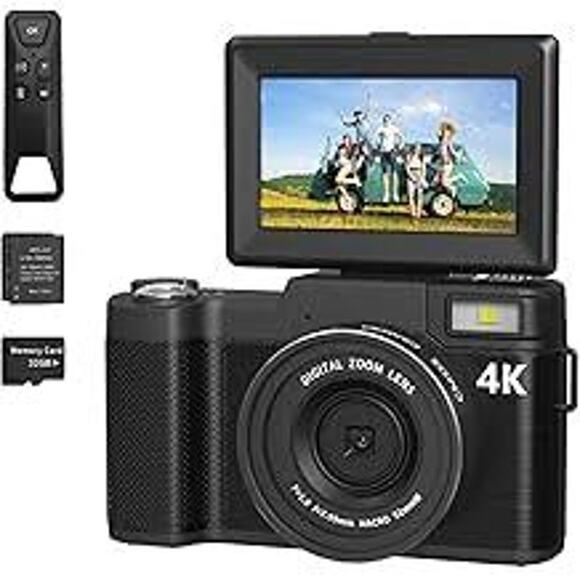 New Housoly 4k Digital Vlogging camera - Picture 1 of 5